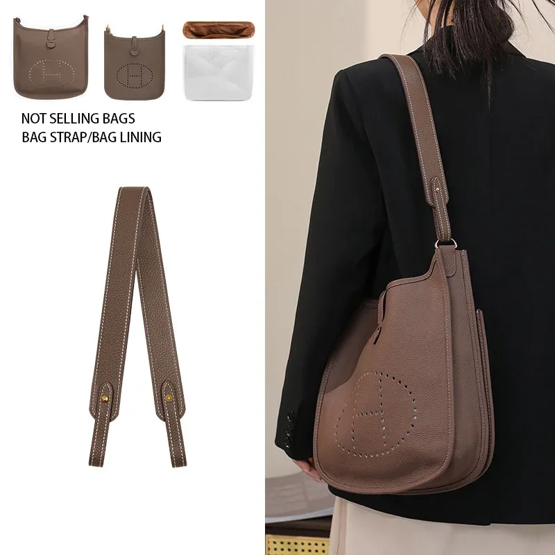 Sangle de sac en cuir microfibre et organisateur pour sac Evelyne, bretelles souples de remplacement, ceintures de sac à main, accessoires de sac