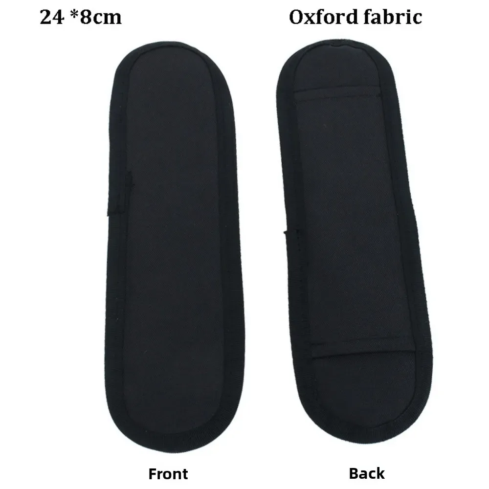 coussin de bandoulière détachable respirant de haute qualité pour sac à dos noir, accessoires de sac à bandoulière de décompression