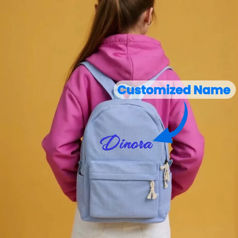 sacs à dos personnalisés pour l'école et les enfants, sacs à dos pour filles avec nom personnalisé, sac d'école personnalisé pour enfants