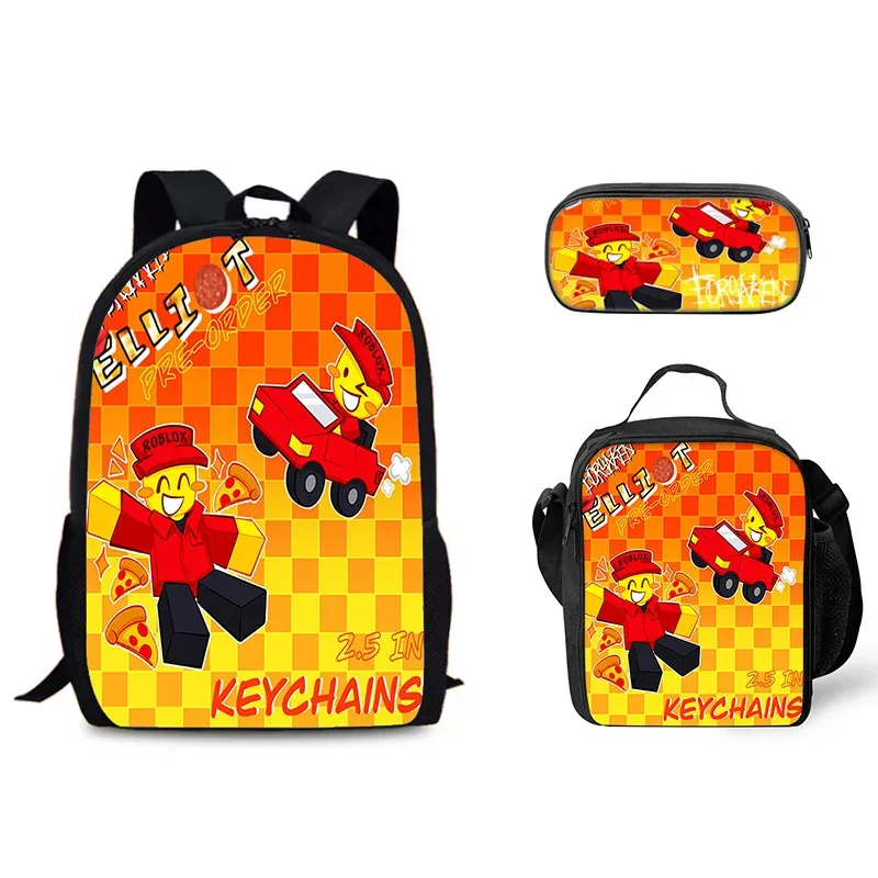 3 pièces ensemble forsaken gubby sac à dos pour les étudiants livre sac luch sac étui pécial forsaken gubby sac à bandoulière enfants cadeaux de noël