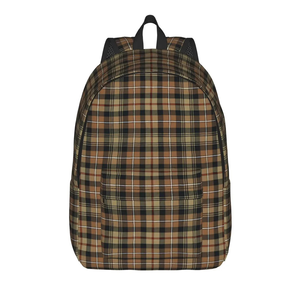 macalpine sac à dos tendance écossais en tartan, durable, pour le lycée, le travail, pour hommes et femmes, sac à bandoulière pour ordinateur portable