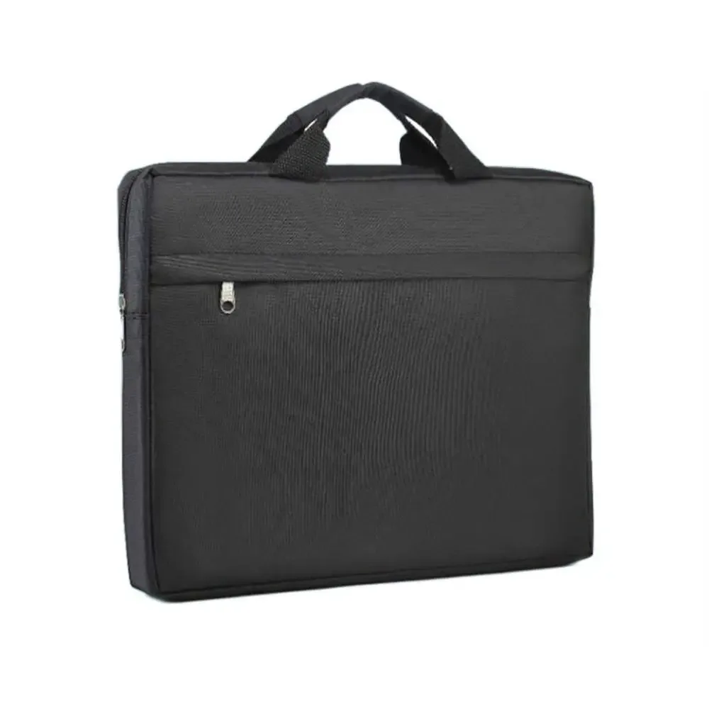 sac de rangement simple pour dossiers, porte-documents pour hommes, sac à main pour documents, sacoche professionnelle épaisse noire, sac fourre-tout professionnel pour hommes