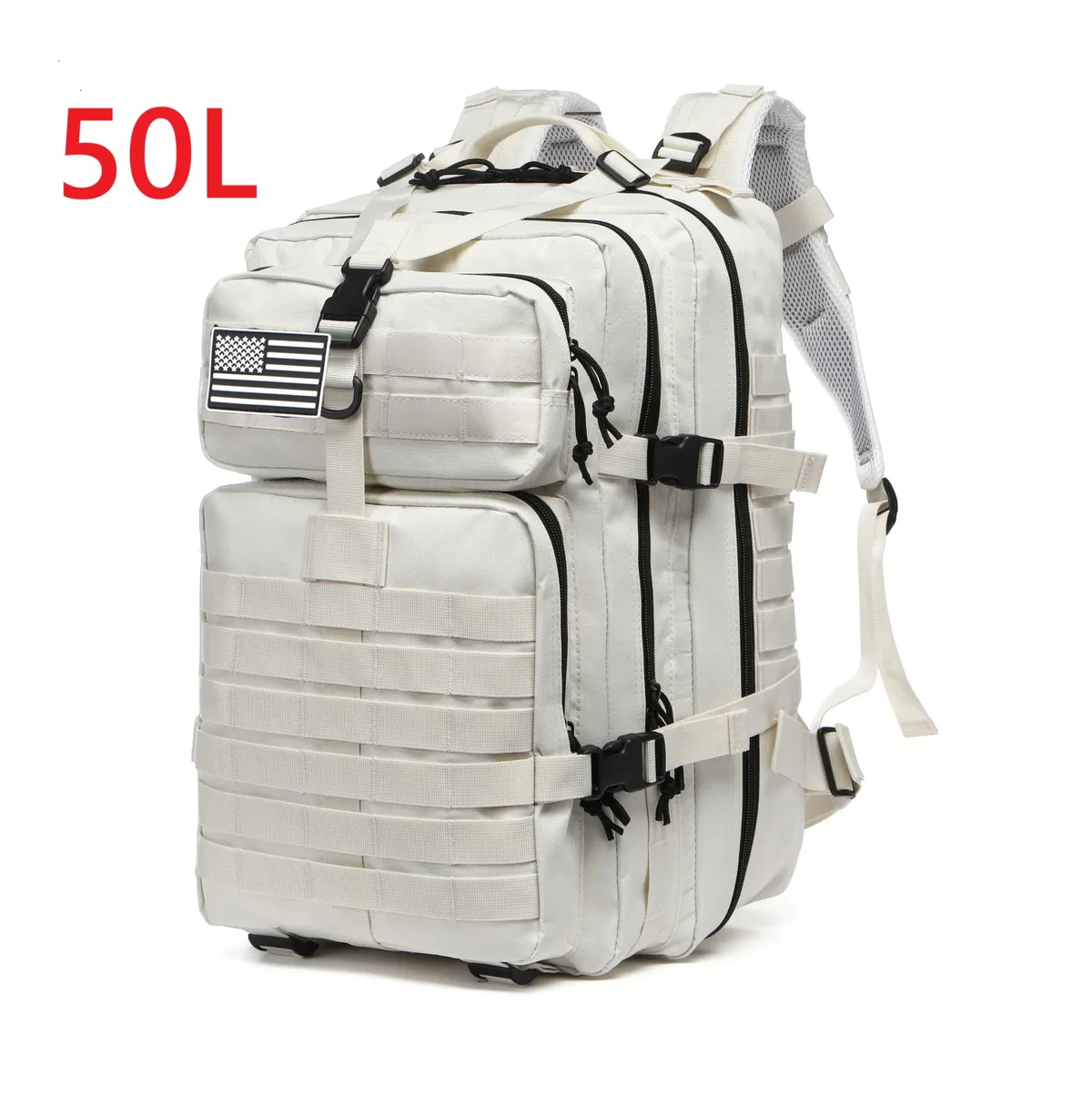 30l/50l 1000d nylon sac à dos étanche sacs à dos en plein air tactique sport camping randonnée trekking pêche chasse sac