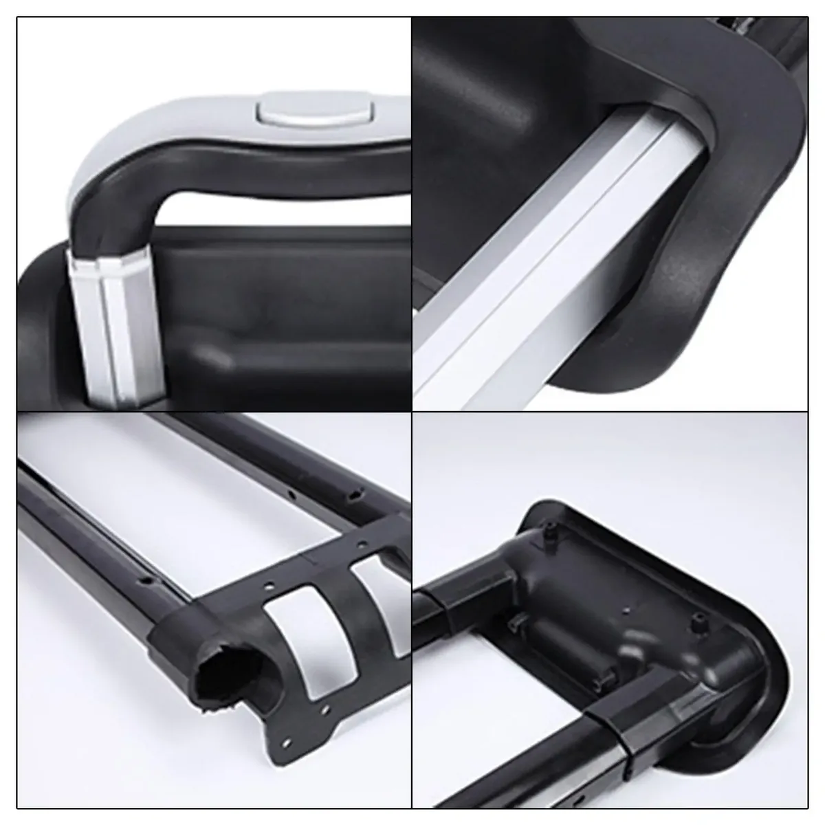 poignée de rechange télescopique réglable pour chariot de bagages, valise, seau à glace, chariot de manutention
