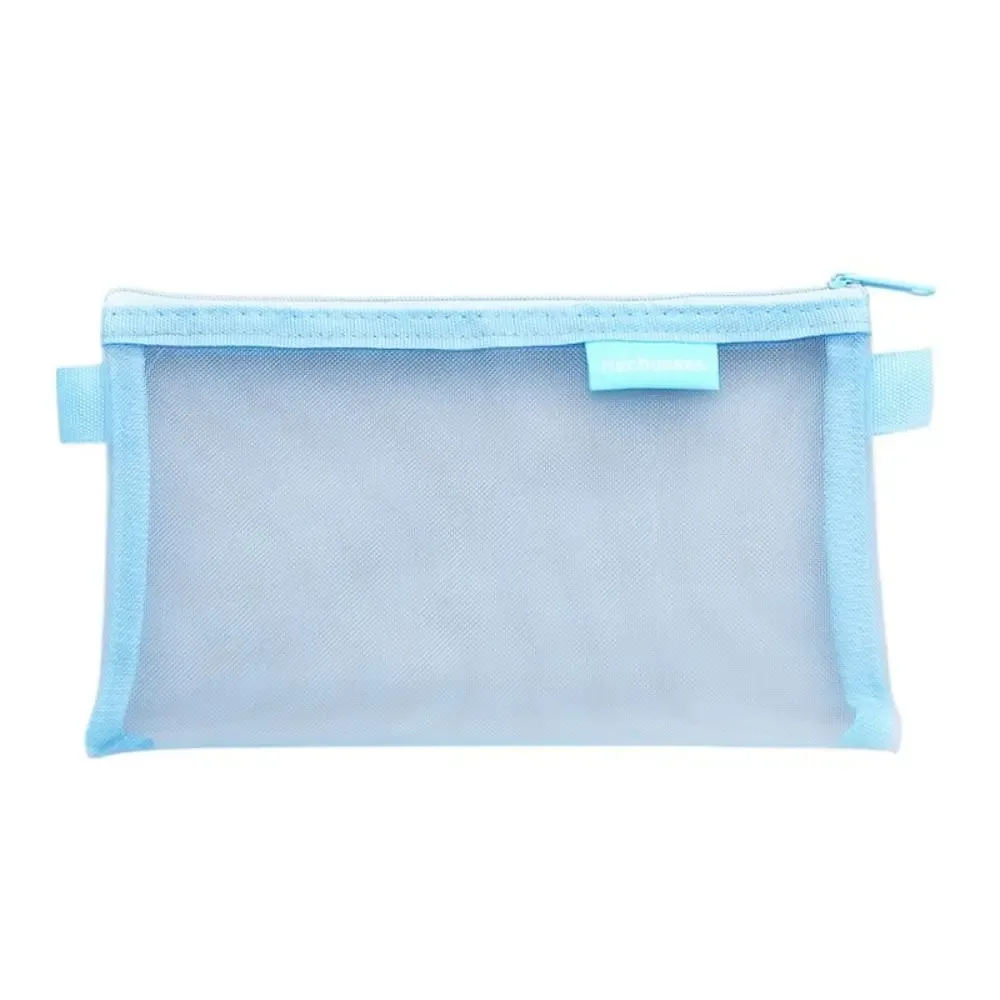 pochette à monnaie en maille de couleur unie, sac de rangement pour rouge à lèvres et cosmétiques, mini porte-monnaie, sac de rangement pour serviettes hygiéniques, transparent