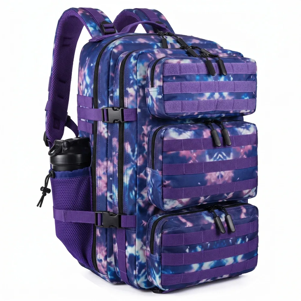 sac à dos tactique 60l pour hommes, sac de sport imperméable pour voyage, randonnée, camping militaire, chasse, survie