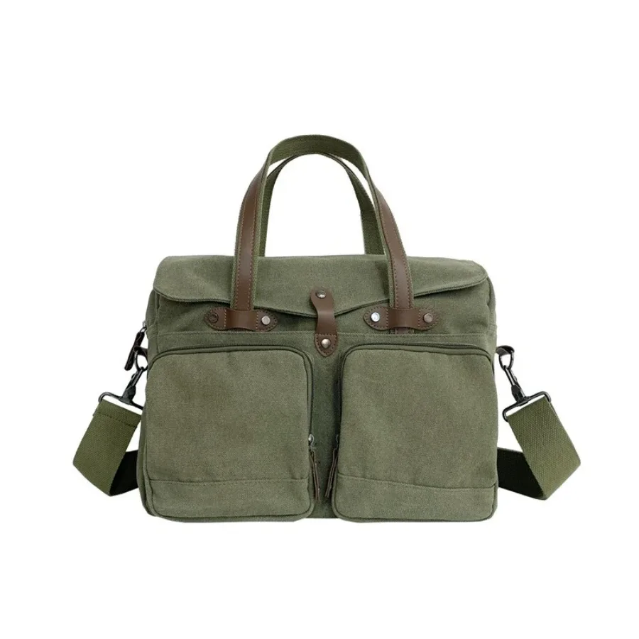 porte-documents de grande capacité pour hommes, sacs de voyage en toile, sacs à bandoulière de week-end, fourre-tout multifonctionnel avec longue sangle
