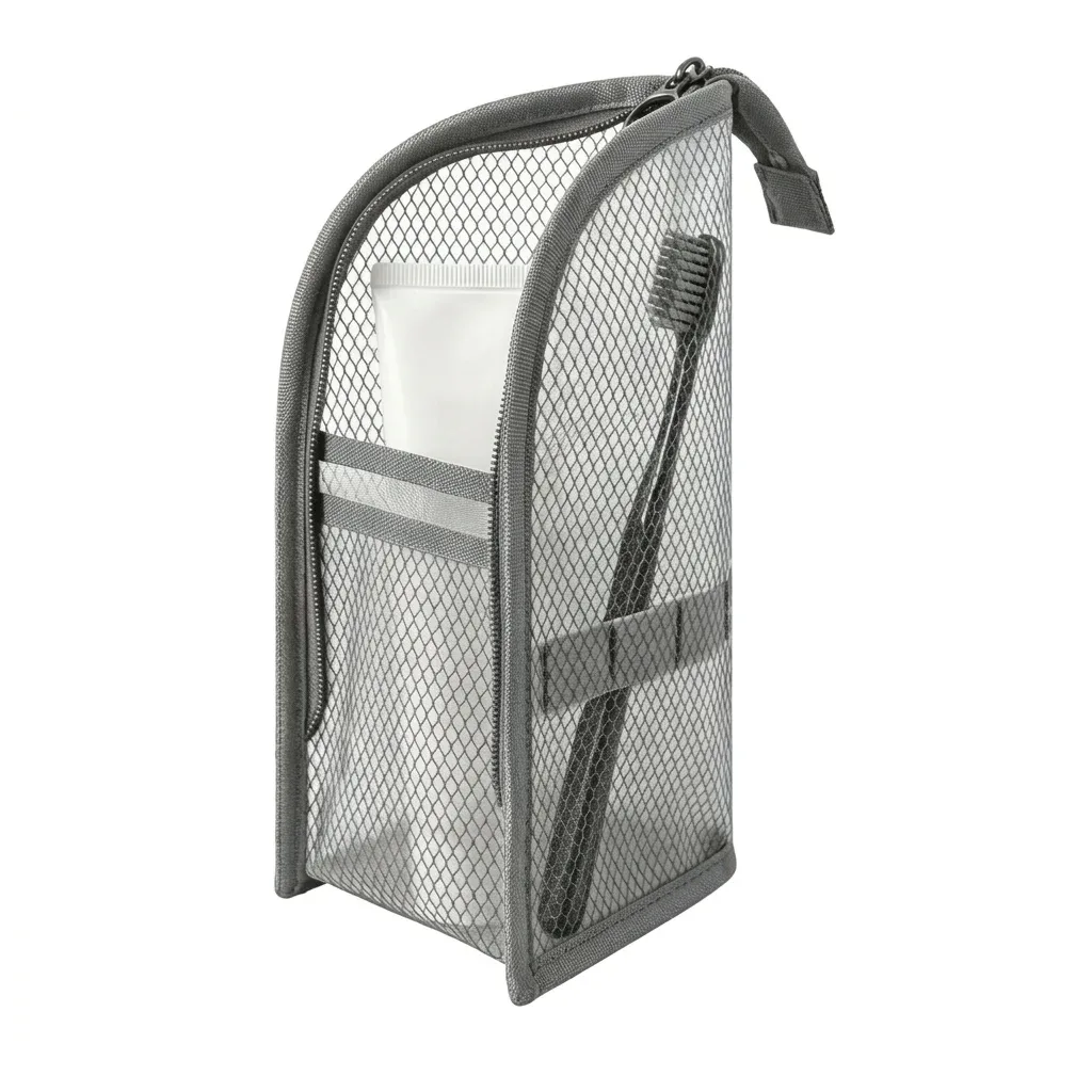 trousse de toilette autoportante en eva, étanche, organisateur de voyage portable, pochette de lavage pour cosmétiques, idéale pour les voyages d'affaires et les escapades de fin de semaine.
