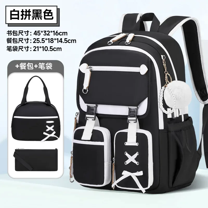 sac à dos scolaire tendance pour filles, sacs d'école pour adolescentes, sac à dos pour ordinateur portable, sac à dos de voyage décontracté, sac à livres, cartable pour enfants, imperméable