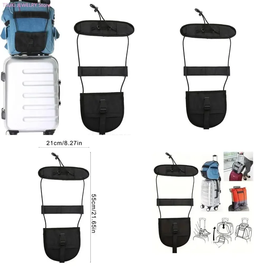 Sangle bagage réglable 62KE, ceintures bagages, facile, sangles élastiques, ceinture valise