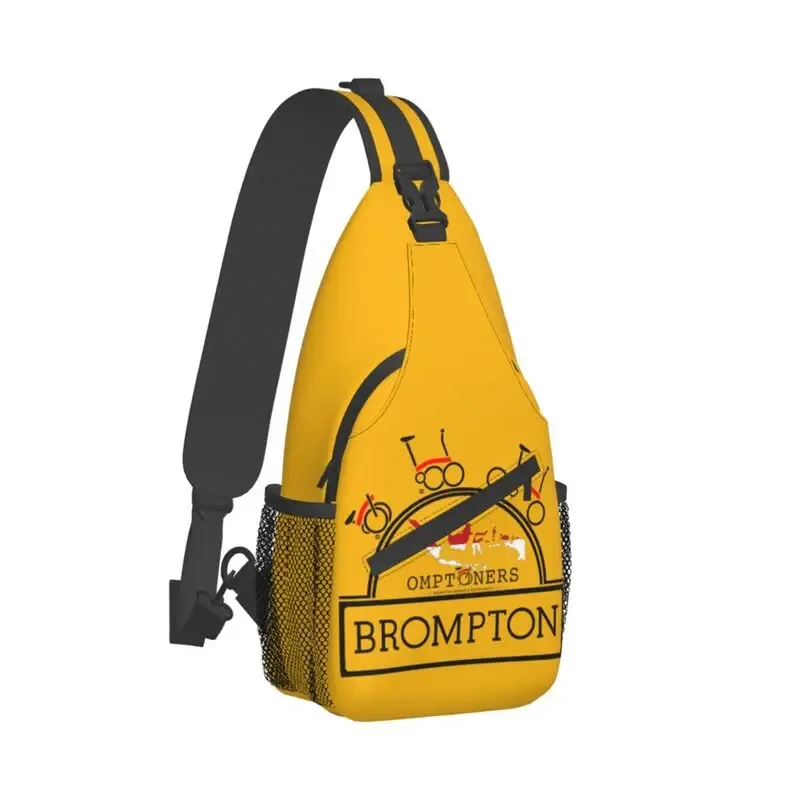Bromptons-Sac à bandoulière de vélo pour homme, sac à dos à bandoulière poitrine, sac à dos de voyage, mode initiée