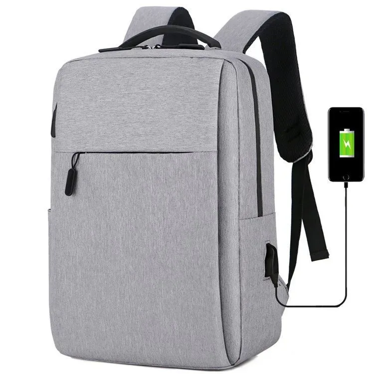 sac à dos professionnel grande capacité pour ordinateur portable avec port usb, en tissu oxford, unisexe, décontracté, pour voyage, 20-35l, respirant, 16 pouces