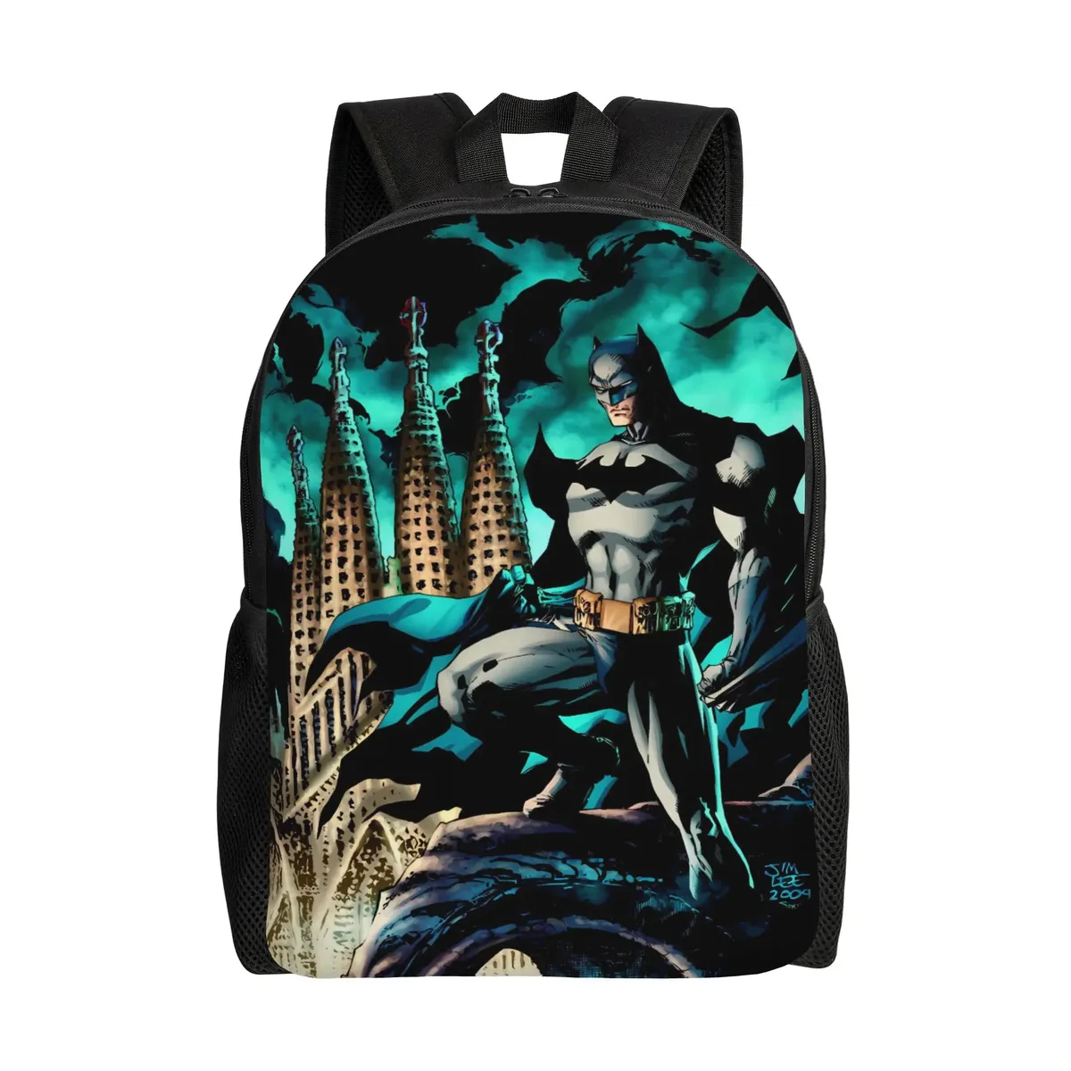 sac à dos de randonnée imprimé en 3d b-batmans, sacs à dos souples personnalisés pour hommes, joli sac à dos pour lycée