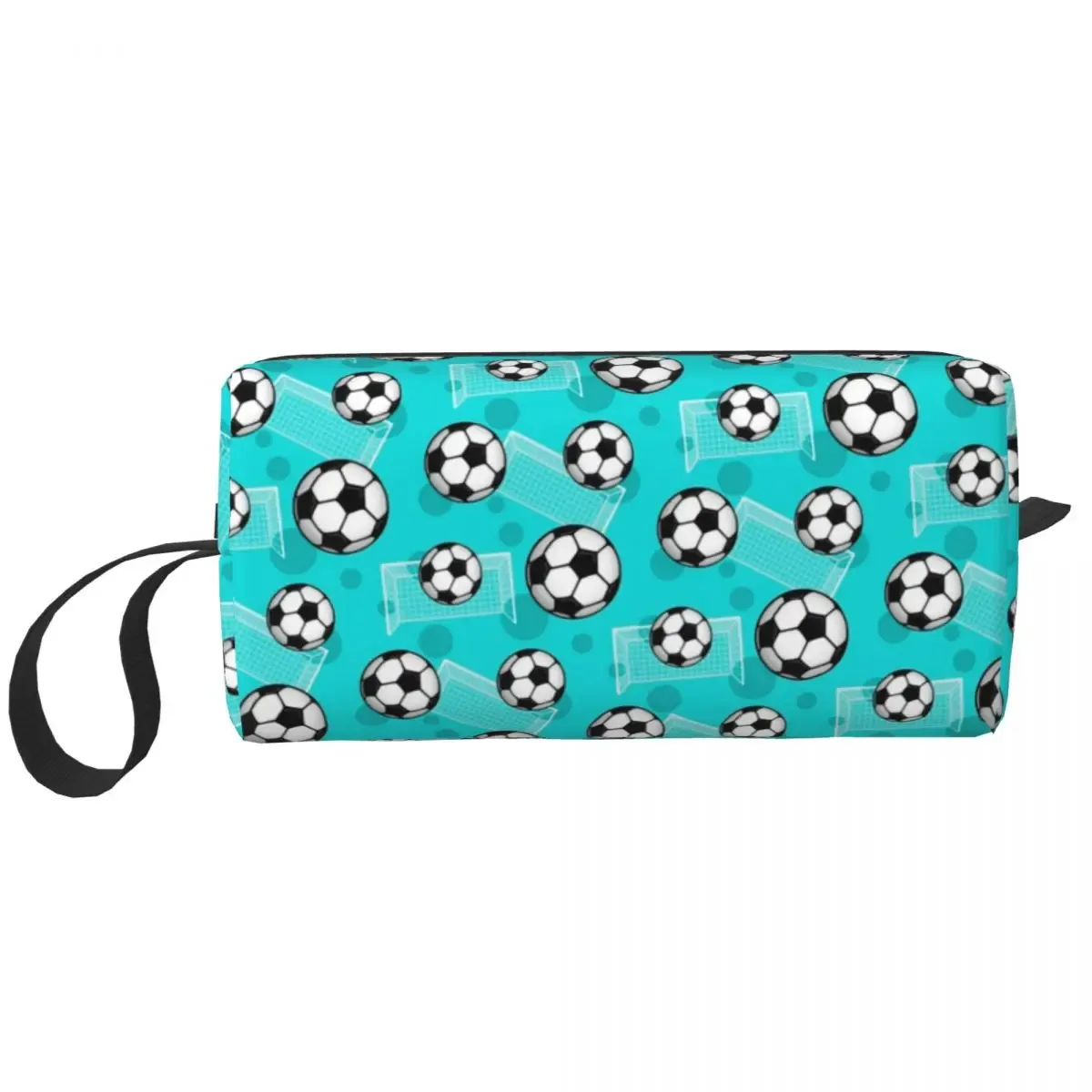 trousse de toilette étanche football dehors iksoccer pour femme, trousse à cosmétiques, trousse de maquillage, trousse de voyage