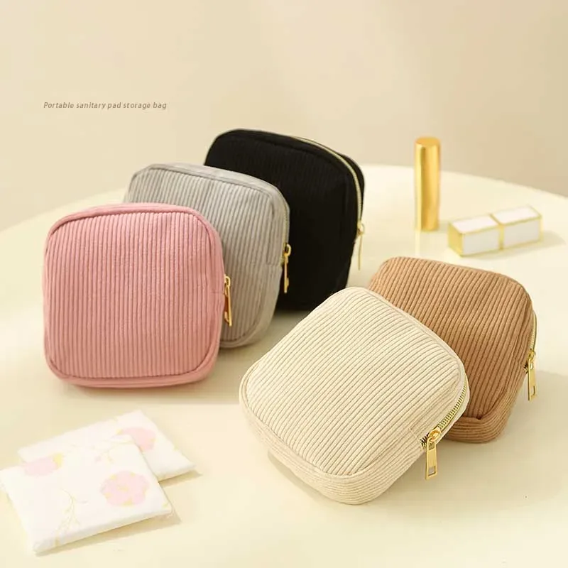 étui pour serviettes hygiéniques, maquillage à la mode, rouge à lèvres, mini pochette de rangement de cosmétiques pour femmes, sacs d'organisation de voyage, petite pochette 2025 сумка