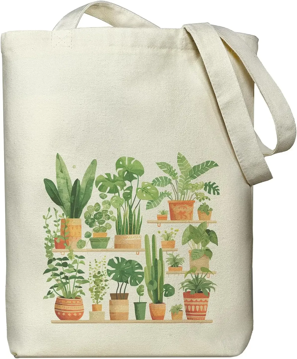 sac fourre-tout en toile pour femmes, sac fourre-tout avec poche intérieure zippée, sac en toile zippé pour le shopping, le travail, les courses, la mode au quotidien