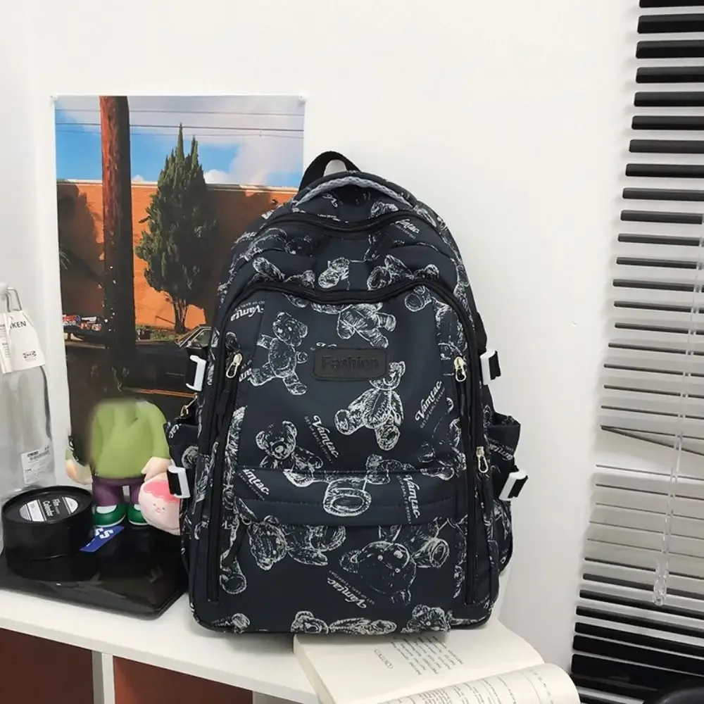 Sac à dos mignon de grande capacité en nylon ultra-léger pour étudiants