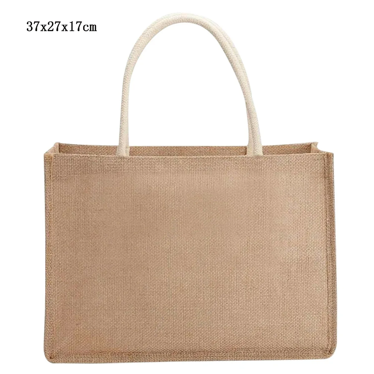 sac de courses réutilisable grande capacité pliant blanc sacs fourre-tout écologiques pliable toile épicerie sac à main pour femme sac à bandoulière