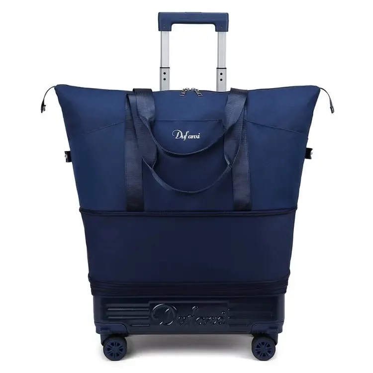sac de voyage portable de grande capacité pour hommes et femmes, en tissu oxford résistant à l'usure, sac de voyage à main pour les courts séjours, sac de rangement