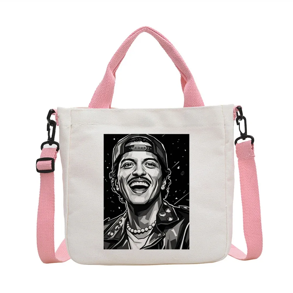 sac fourre-tout bruno mars, sac de shopping personnalisable, sac cabas, sac à bandoulière, sac fourre-tout femme