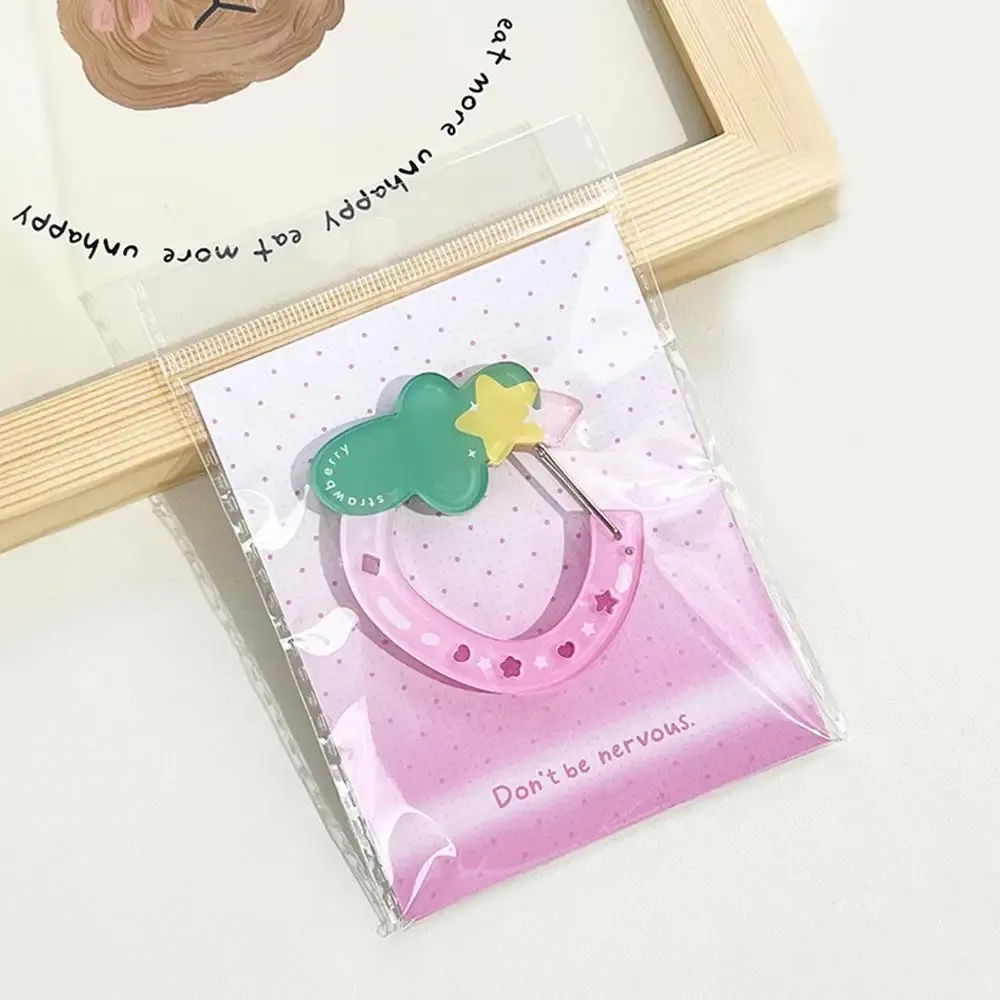mousqueton en acrylique kawaii pour sac à dos, pendentif, décorations pour manuel, porte-clés, boucle d'escalade, breloques de sac en acrylique, accessoires de décoration pour sac ita