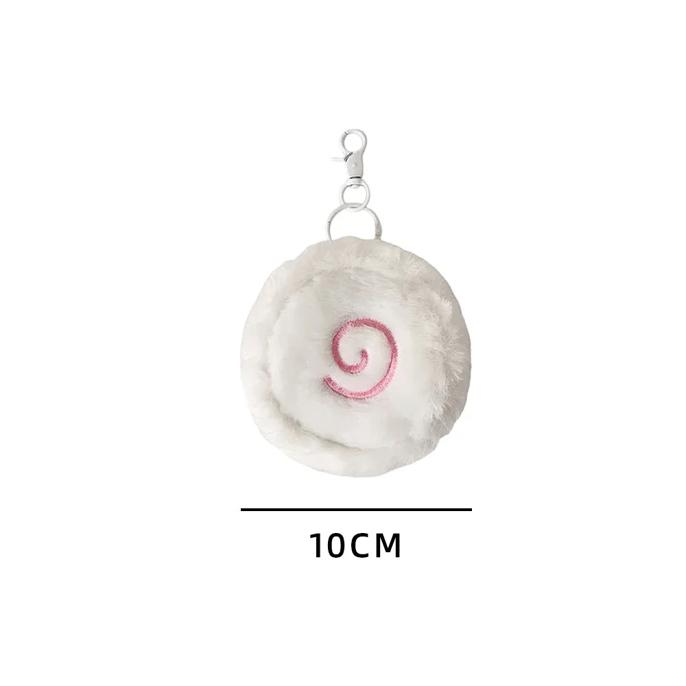 mignon dessin animé en peluche narutomaki sac à bandoulière pendentif mini portefeuille kawaii fille japonaise casque sac de rangement gâteau pièce de monnaie portefeuille cadeau