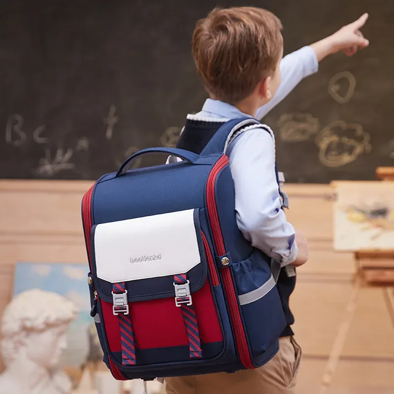 Sacs d'école orthopédiques pour enfants, sacs à dos d'école primaire pour filles et garçons, sacs à dos d'école imperméables, sac à livres Mochila
