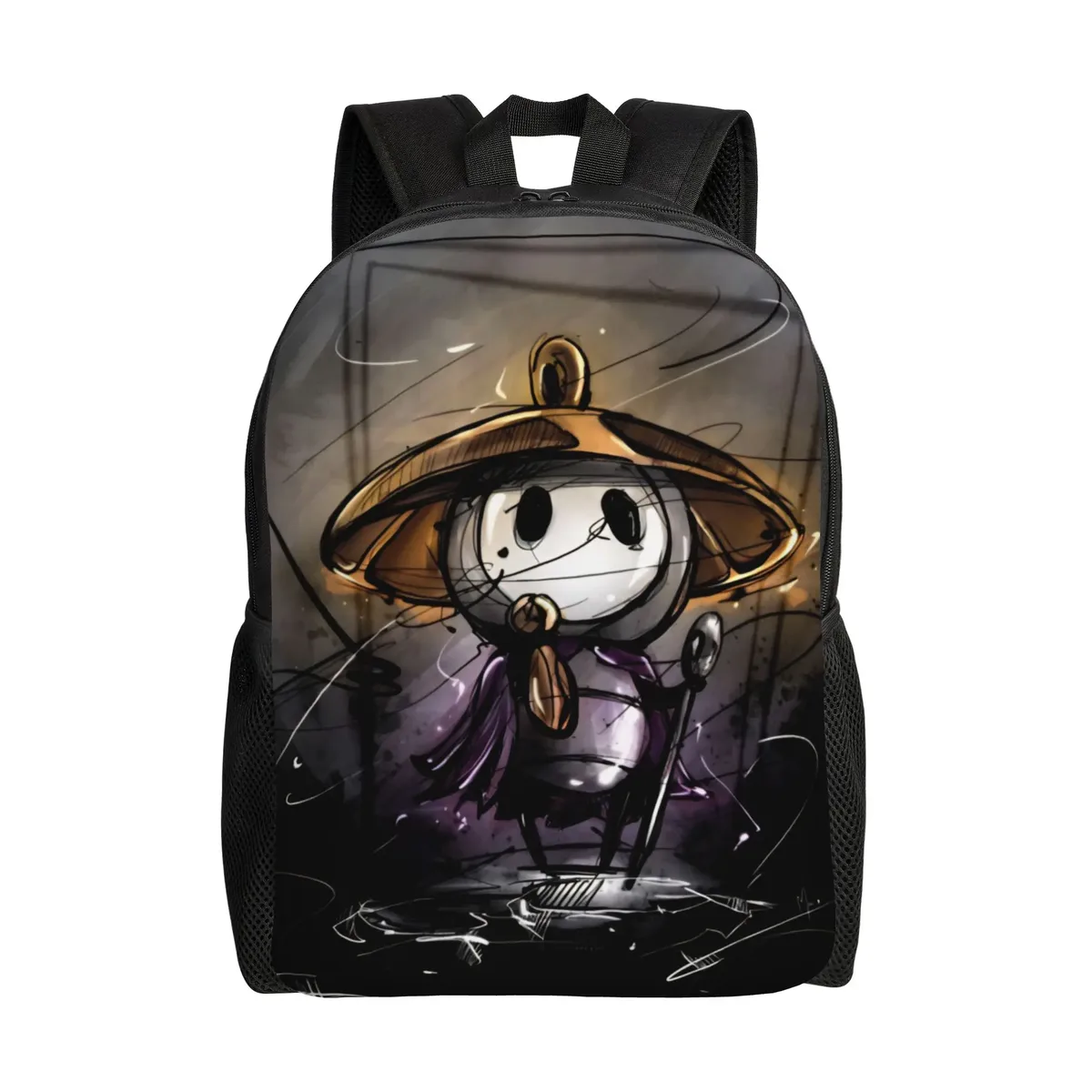 sac à dos décontracté hollow knight silksong pour l'extérieur, la randonnée, les voyages, le collège, pour hommes et femmes