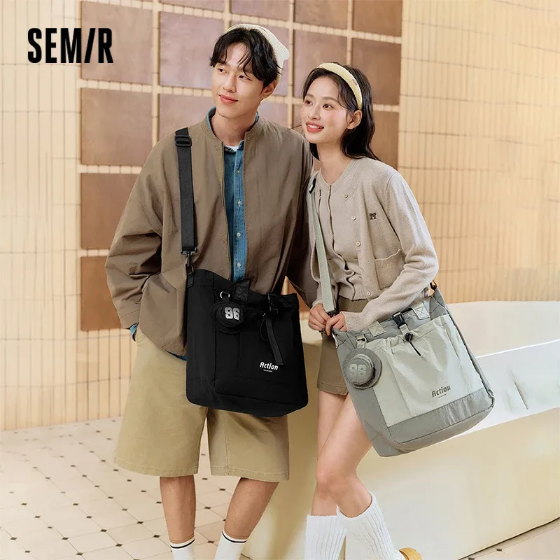 Semir – sac fourre-tout pour hommes, sac à bandoulière multifonction 2025, grande capacité pour Couples urbains en plein air, Look de voyage