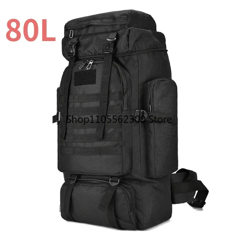 sac à dos de montagne 80l/100l, sac d'escalade, sacs à dos tactiques, grand sac à dos pour la randonnée, le camping et les voyages en plein air