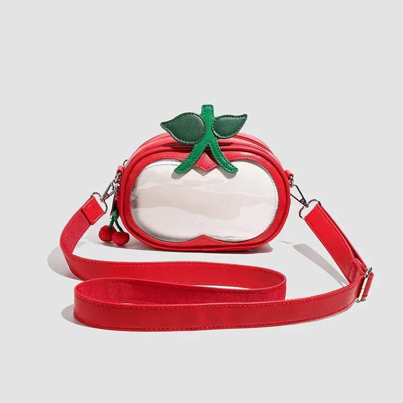 sac à bandoulière pour femmes, sac à main en forme de pomme, sac à main léger rose, sacoche de noël, pochette cosmétique, cadeau