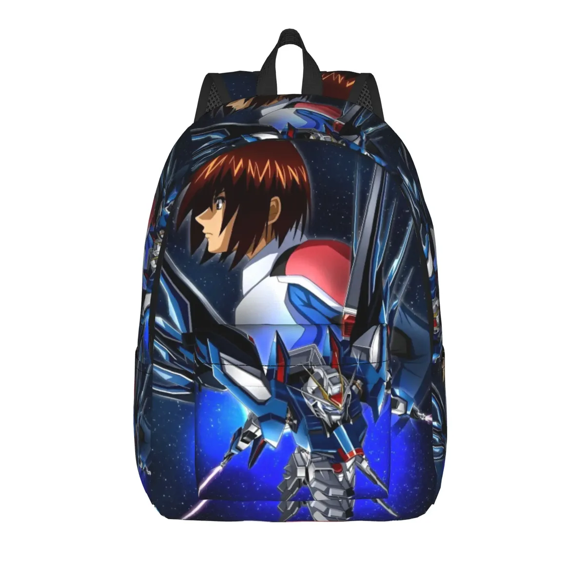 sac à dos gundam, sac à dos streetwear avec robot de dessin animé, sacs d'école unisexes, grands sacs de voyage, sac à dos design