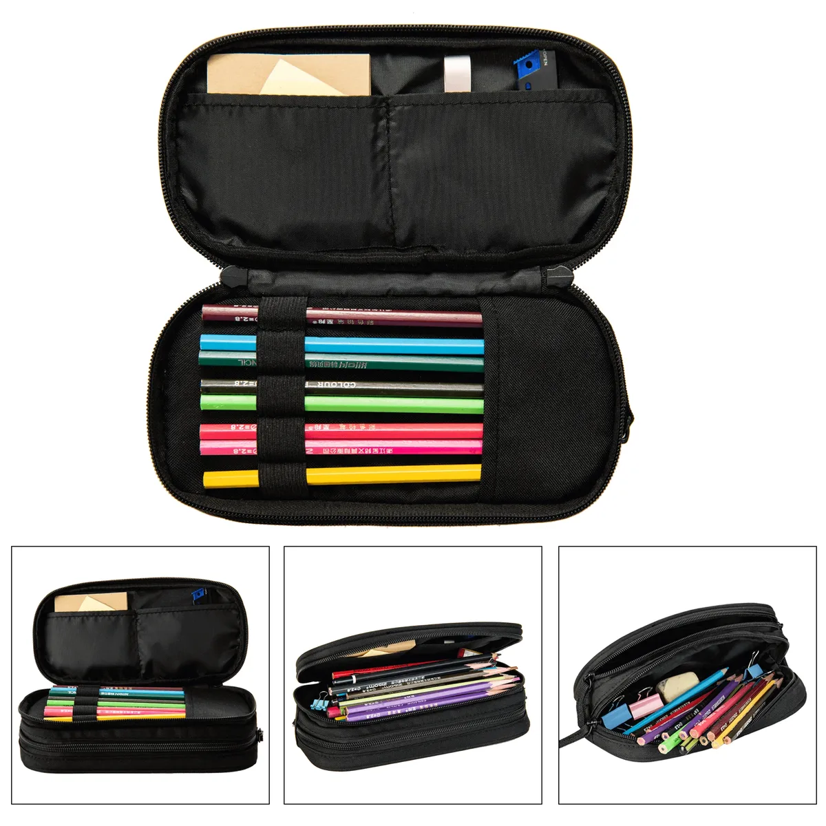 étui à crayons mignon ganadi, boîte à crayons kawaii pour étudiants, étuis à crayons personnalisés pour l'école, organisateur de papeterie, cadeau d'anniversaire