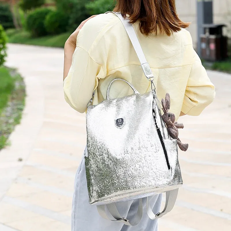 sacs à dos antivol en cuir souple pour femmes, sacs d'école de voyage de grande capacité, sac à dos décontractés à la mode, 2024