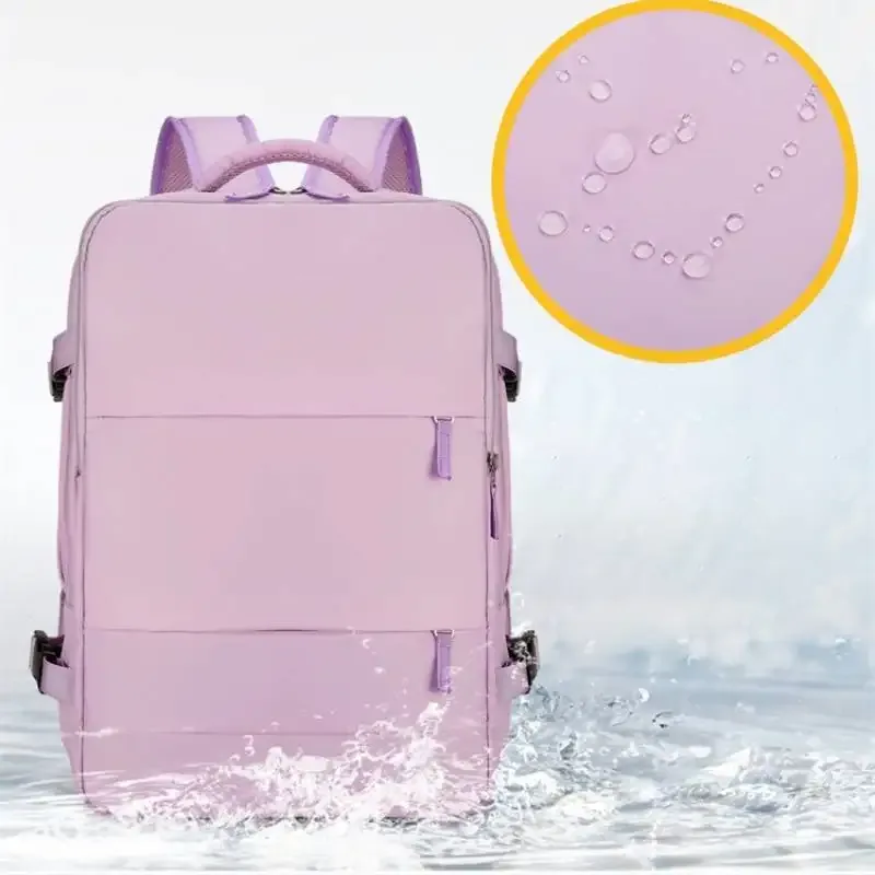 sac à dos de voyage multifonctionnel de grande capacité, sac à dos extensible pour ordinateur portable avec port de chargement, sac à dos d'affaires pour femmes