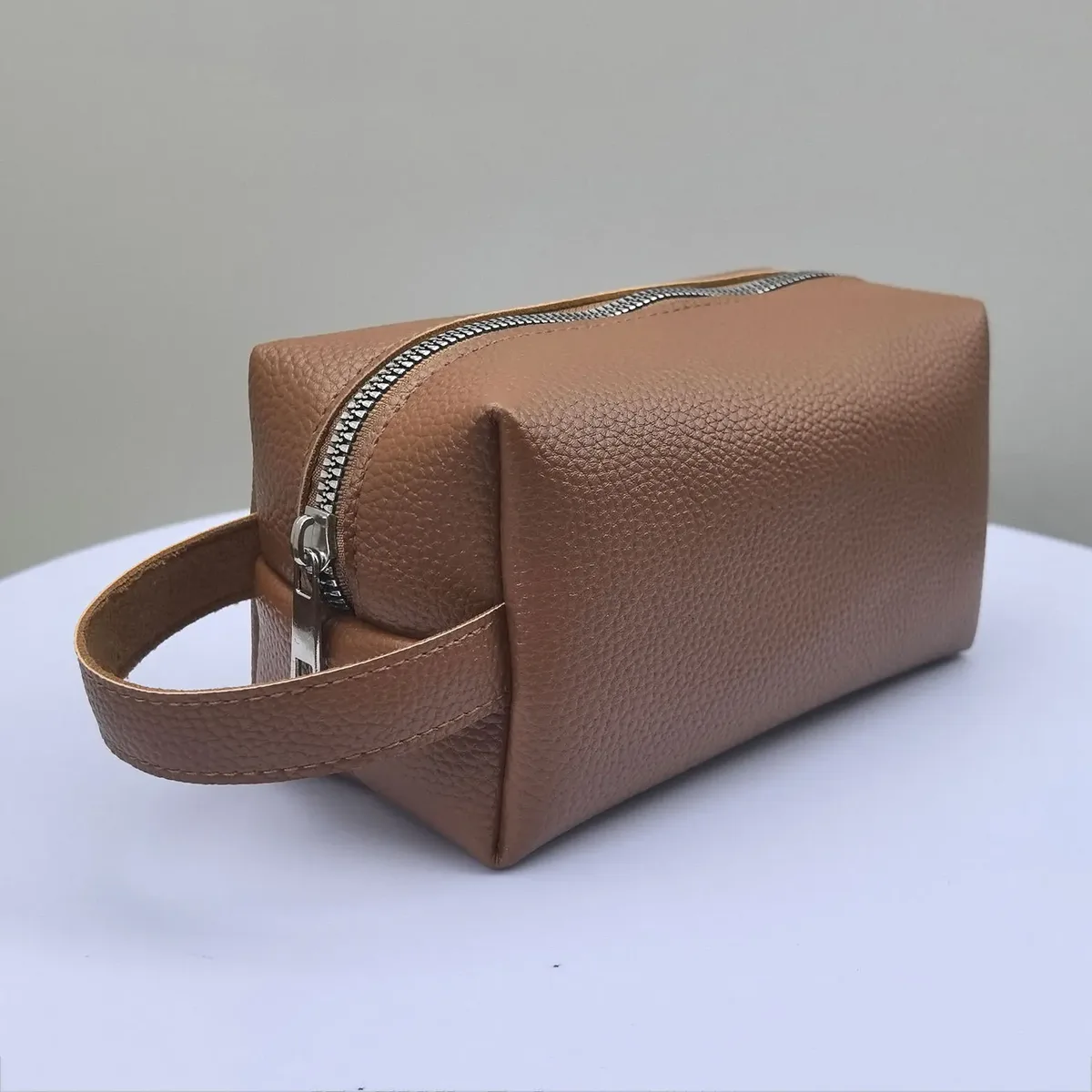 sac de rangement de cosmétiques en cuir pu, trousse de maquillage multifonctionnelle, organisateur de toilette portable de grande capacité