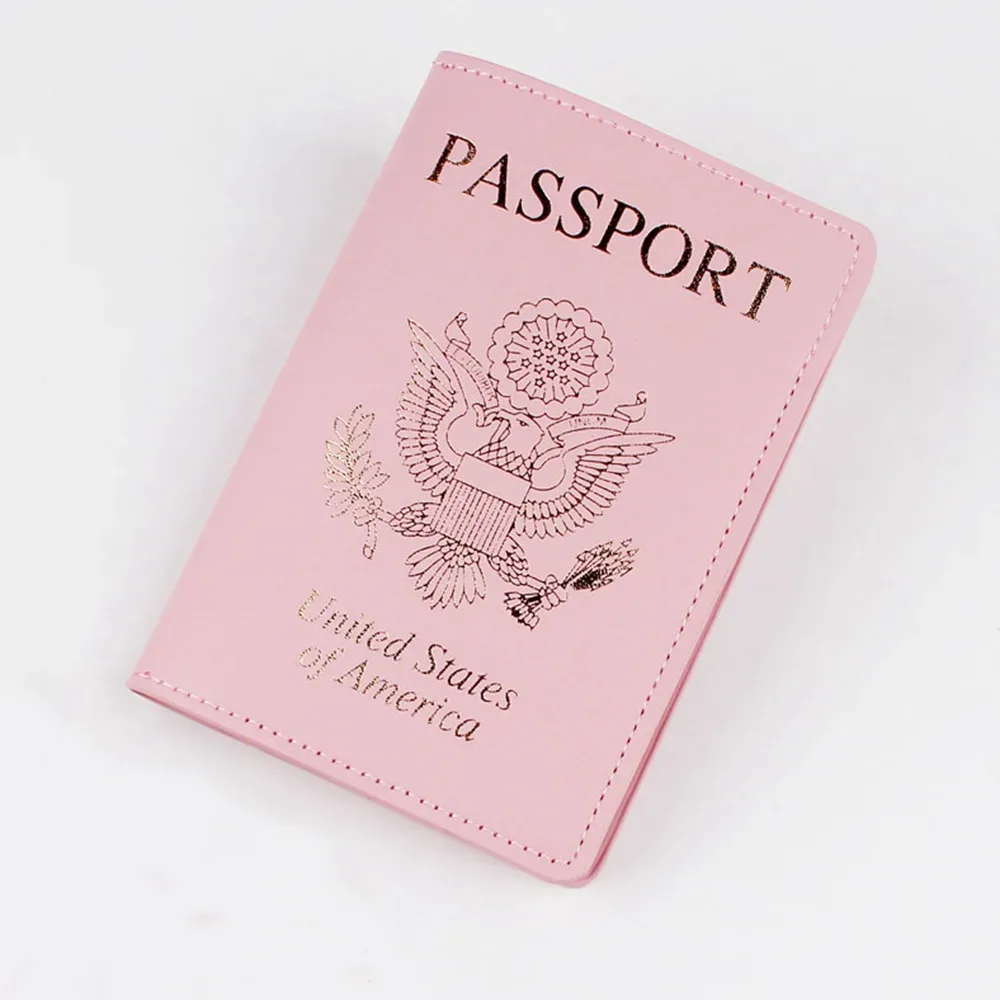 porte-passeport pour femmes et hommes, portefeuille de voyage en cuir pu de qualité supérieure, housse de passeport