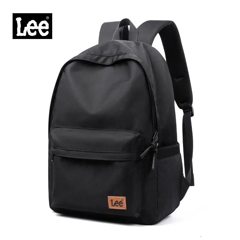 lee classics utilitaire grand sac à dos pour ordinateur portable femme homme blanc noir étanche lycéen collège adolescent livre sac cartable