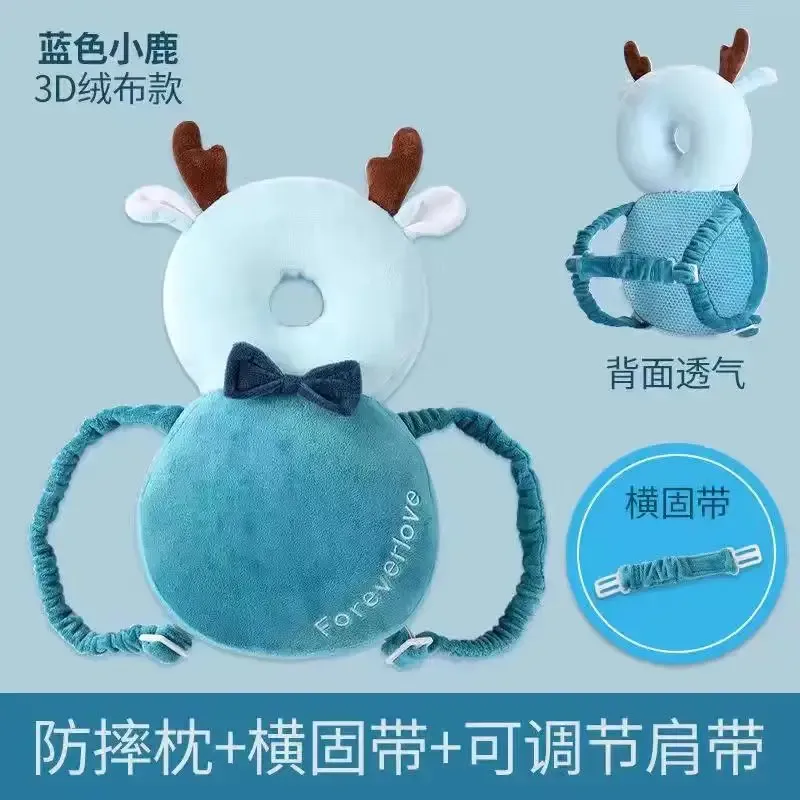 coussin protecteur de tête réglable pour bébé, sac à dos, protection des vêtements, sécurité du dos pour les marcheurs