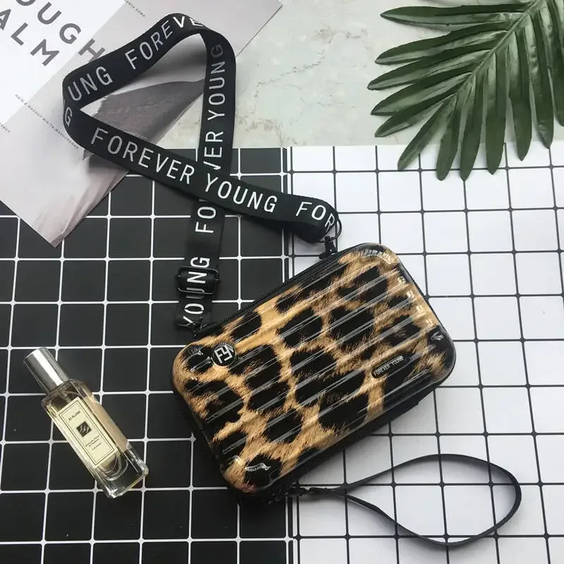 nouvelle mini valise, trousse de maquillage portable pour femme, trousse de maquillage grande capacité, trousse de maquillage imperméable à bandoulière pour extérieur
