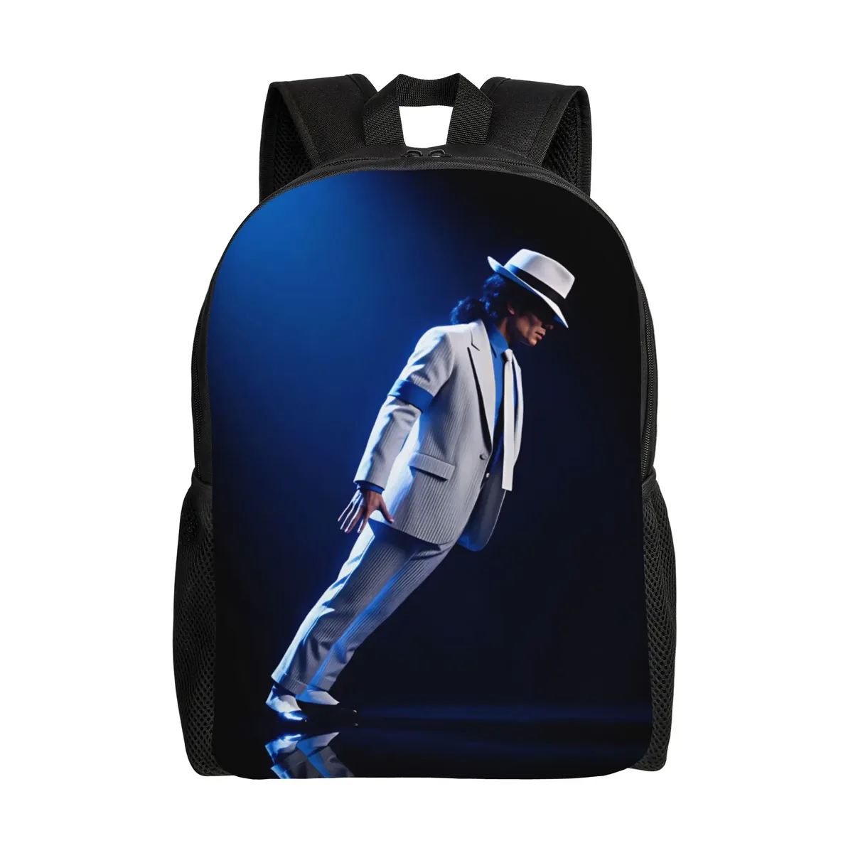 sac à dos m-michael jacksons pour jeunes, sacs à dos légers en polyester, sacs modernes pour lycéens, sac à dos de randonnée de haute qualité