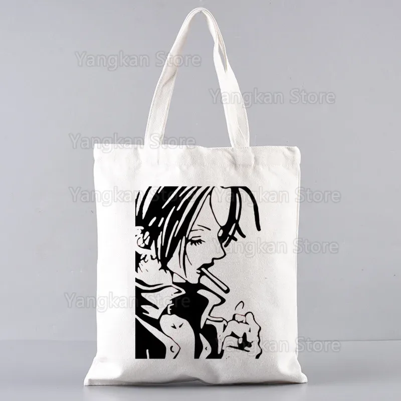 nana anime toile fourre-tout sacs pour dames sacs à main kawaii mignon bolsa portable shopping sac à bandoulière