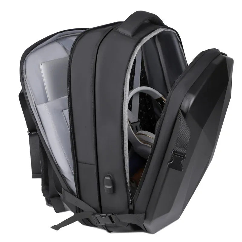 sac à dos pour ordinateur portable 18 pouces pour hommes, sacs pour casque de moto, étui rigide, sac à dos de jeu laser diamond pour les déplacements professionnels, étanche