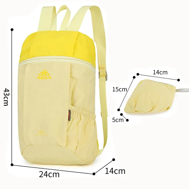 sac à dos pliable ultraléger pour l'extérieur, imperméable, pour la randonnée, le voyage, le camping, sac à dos portable pour femmes, sac de jour décontracté