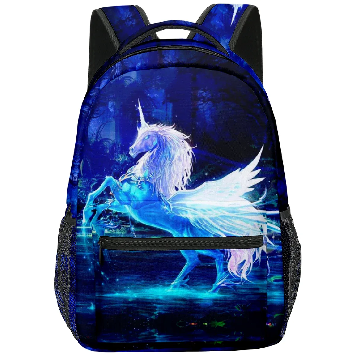 chimpopméthanol-sac à dos étanche pour étudiant, sac à dos pour ordinateur portable, impression 3d, oxford, cheval, licorne, voyage, garçons, filles, nouveauté