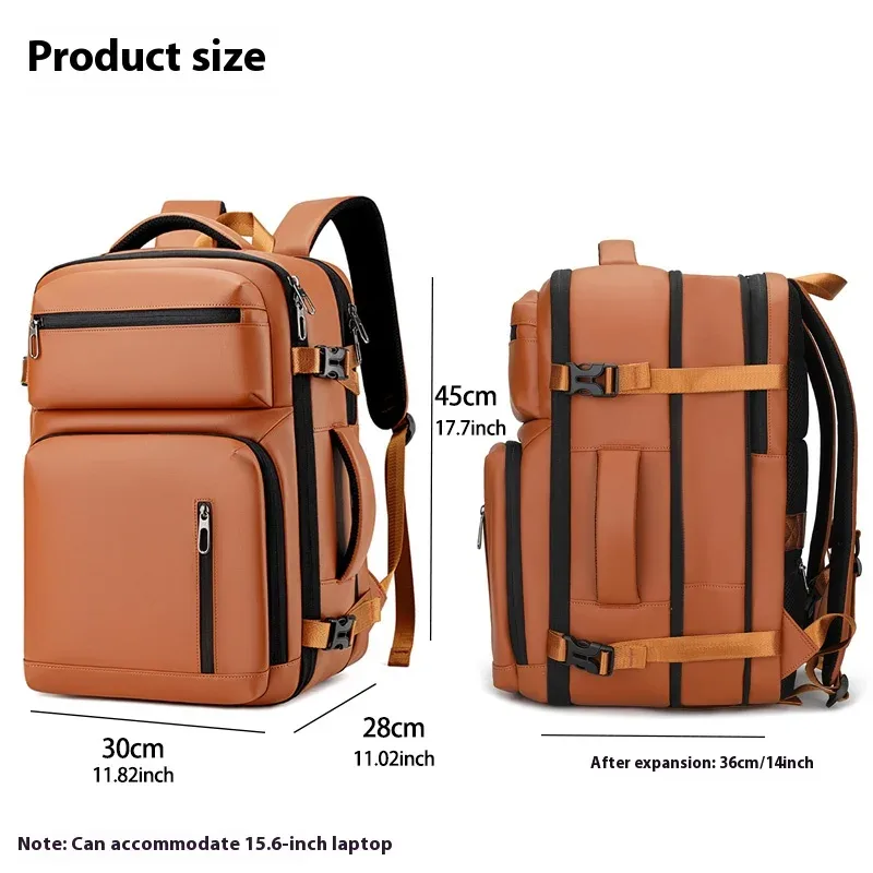 sac à dos pour ordinateur portable, extensible, imperméable, décontracté et professionnel, 15,6 pouces, grande capacité, pour les voyages