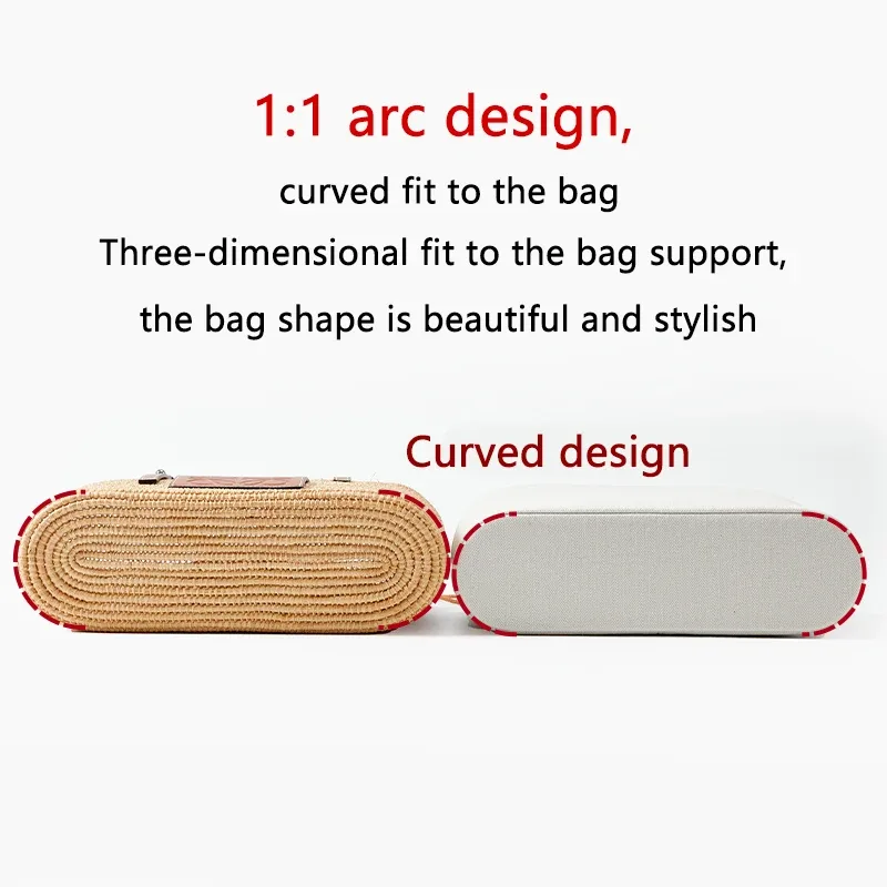 insert organisateur de sac pour panier lew, support de sac à cordon tissé en paille, sac intérieur dans les accessoires de sac