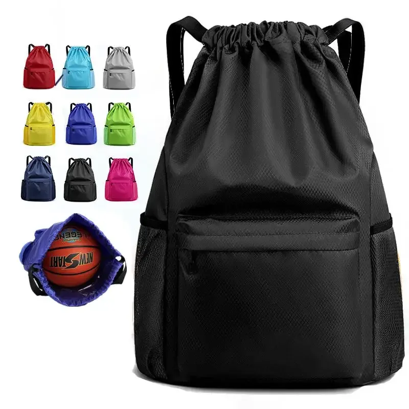 Sac à dos Wstring de proximité sportive pour hommes et femmes, sac à bandoulière, sac à dos de grande capacité, salle de sport, natation, plage, 03/3
