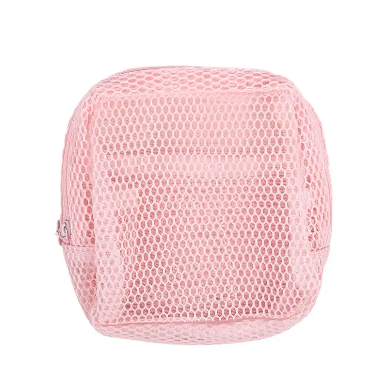 sac à cosmétiques carré en maille pour femmes, mignon, écouteurs portables, rouge à lèvres, serviettes hygiéniques, pochette de rangement, petits sacs de maquillage à fermeture éclair
