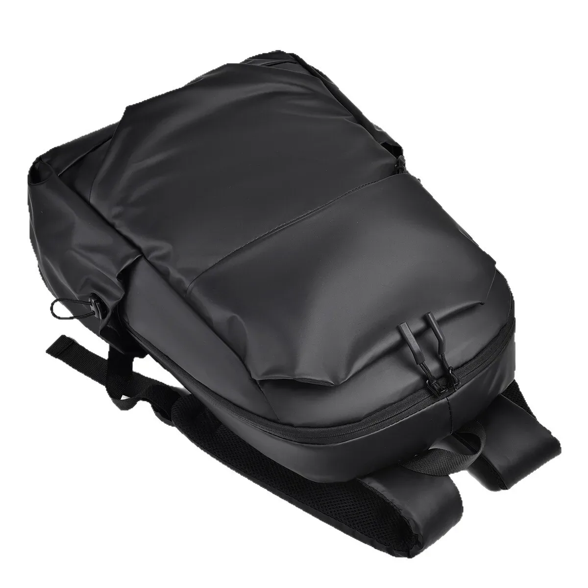 sac à dos de luxe de haute qualité pour hommes, sac à dos d'affaires de grande capacité pour l'extérieur, sac d'ordinateur à double dos décontracté pour étudiants